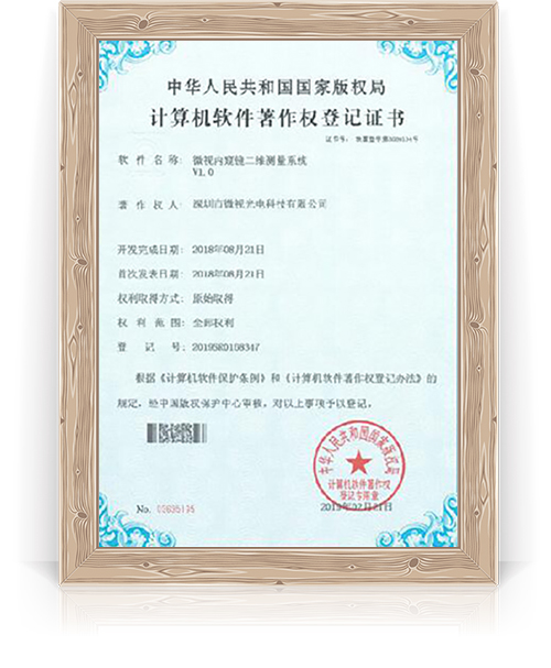 内窥镜二维测量系统